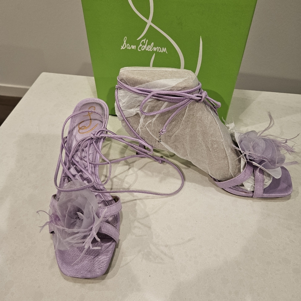 Lilac Rose Kitten Heels Sam Edelman